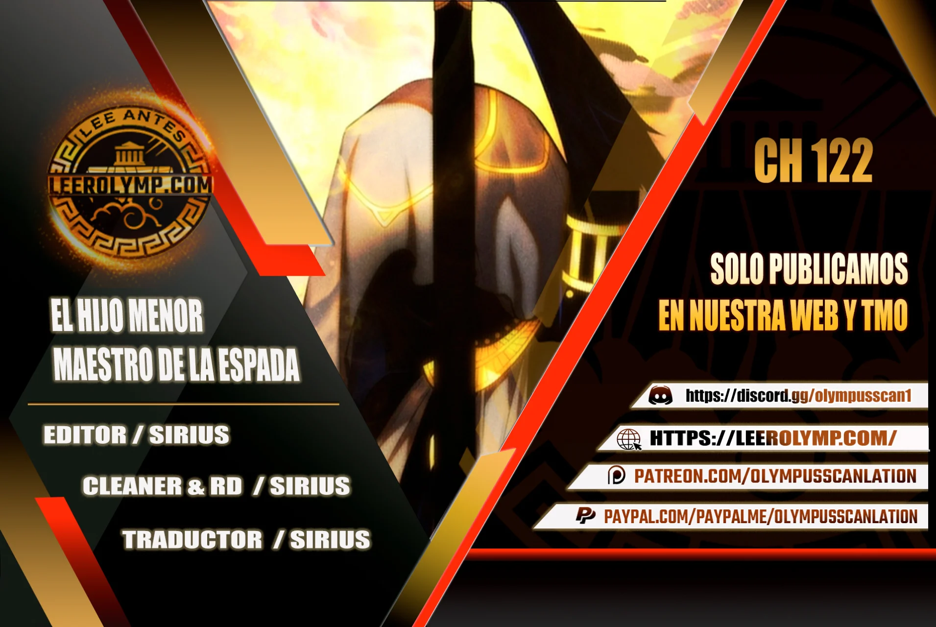 El hijo menor del maestro de la espada Capítulo 122 - Page 1