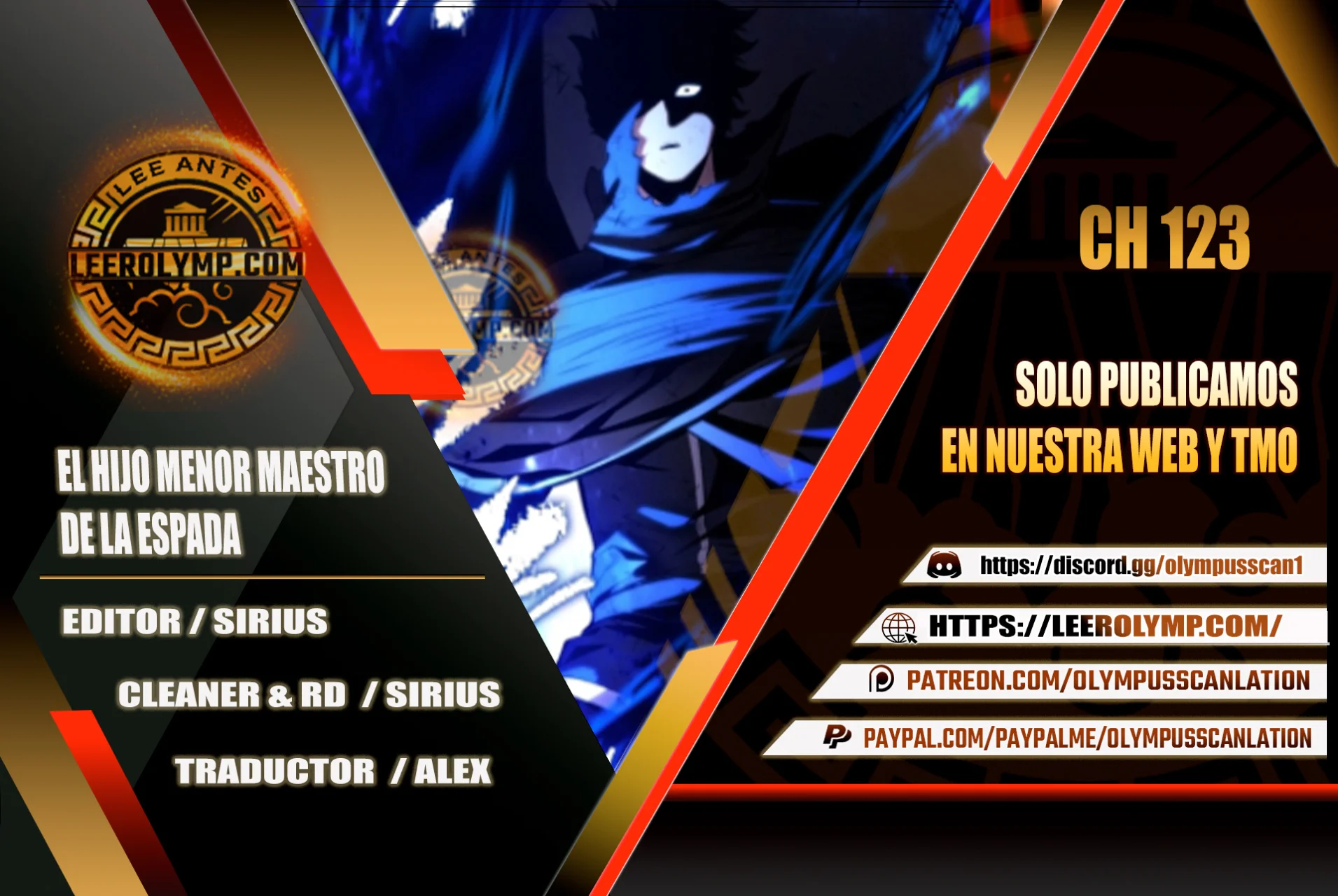 El hijo menor del maestro de la espada Capítulo 123 - Page 1