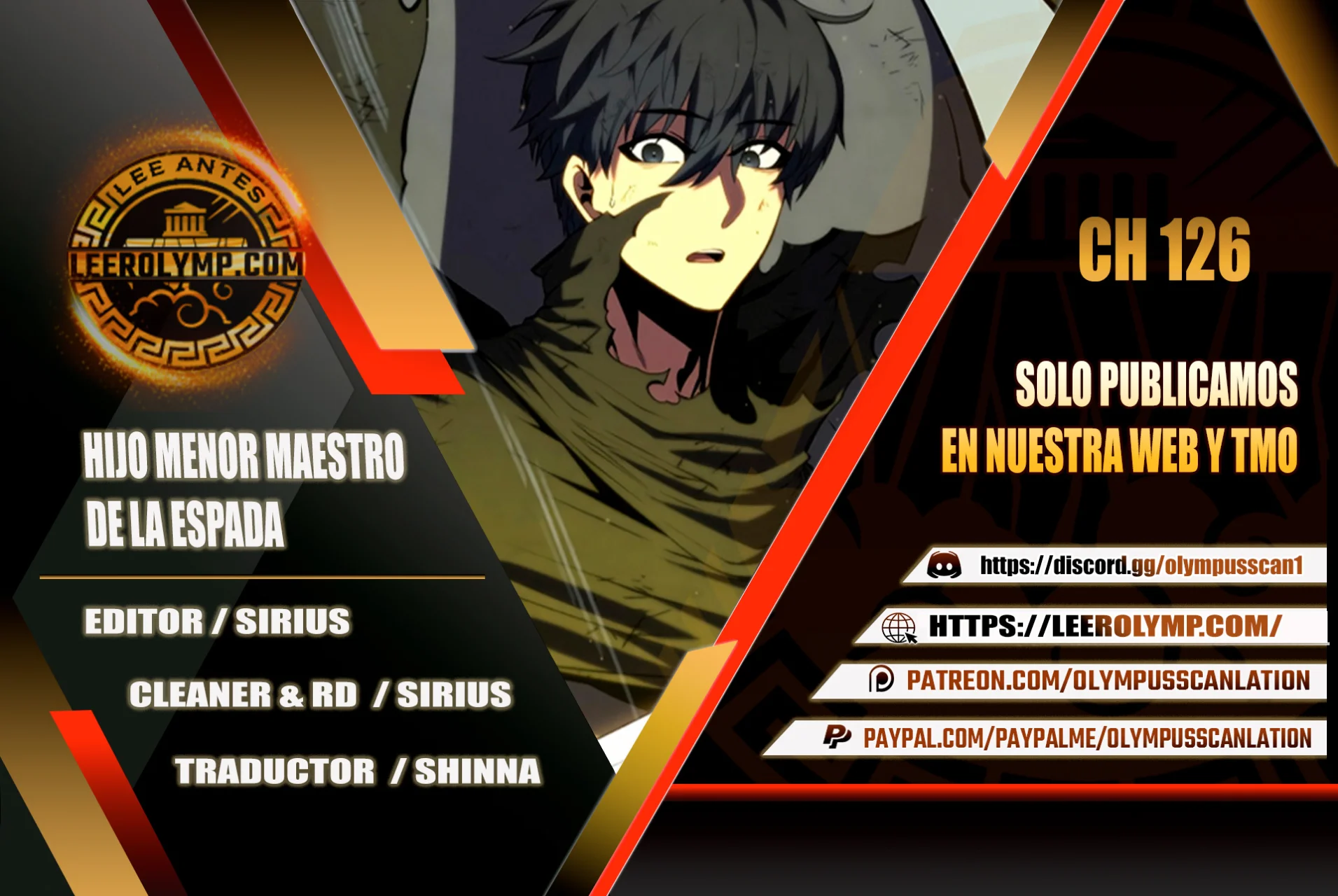 El hijo menor del maestro de la espada Capítulo 126 - Page 1