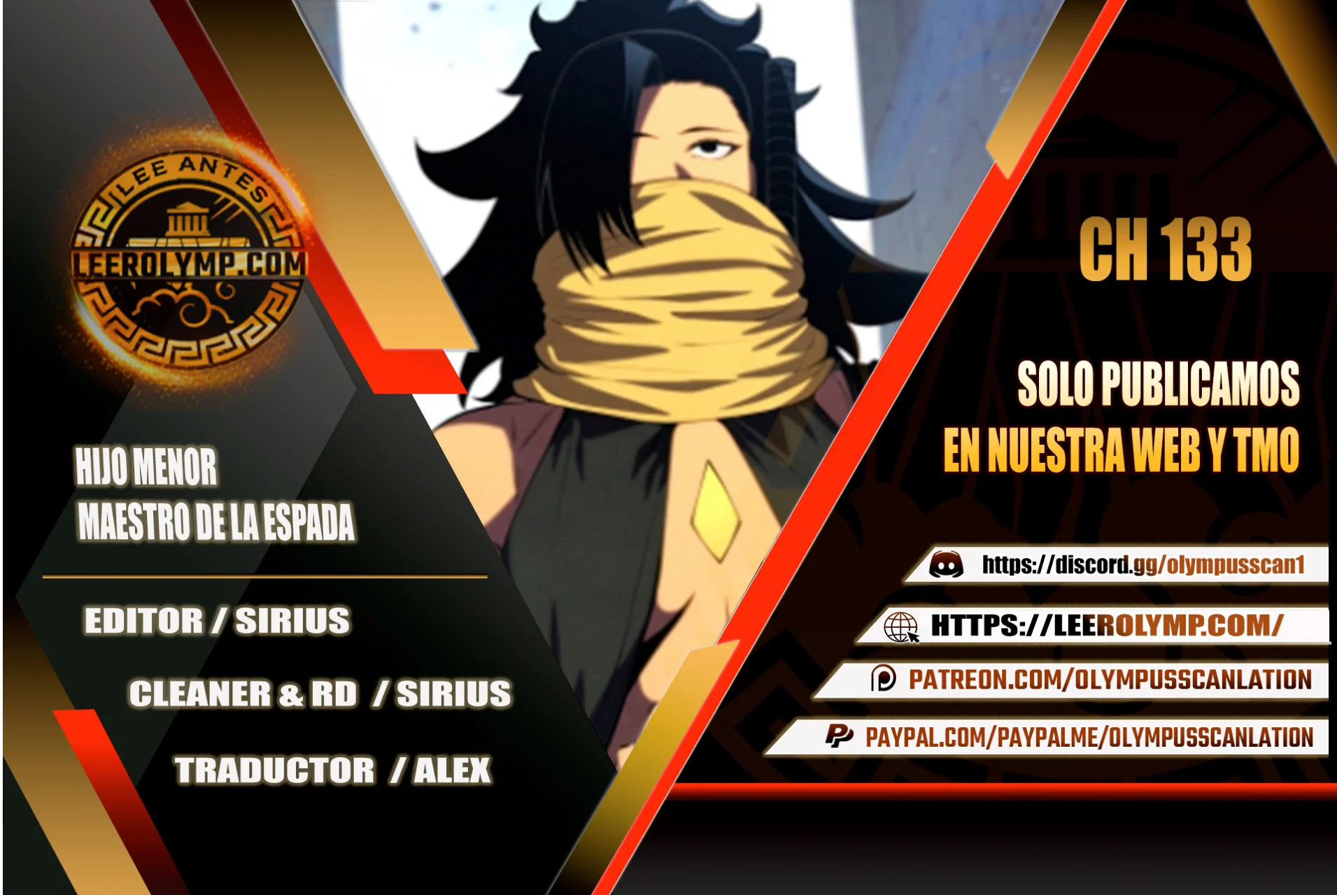 El hijo menor del maestro de la espada Capítulo 133 - Page 1