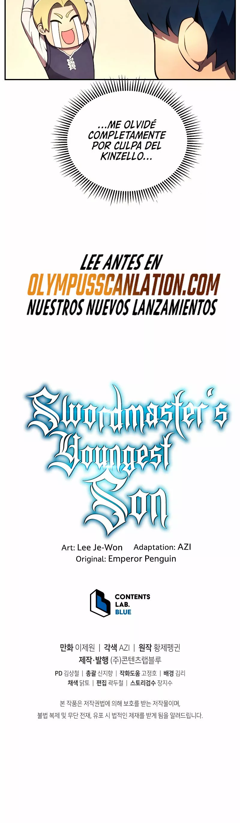 El hijo menor del maestro de la espada Capítulo 18 - Page 45