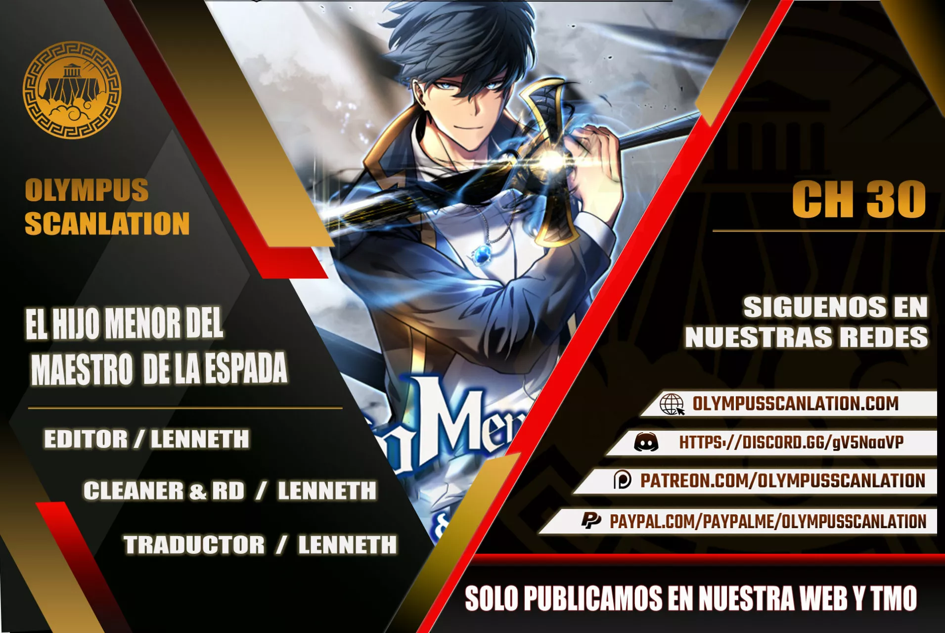 El hijo menor del maestro de la espada Capítulo 30 - Page 1