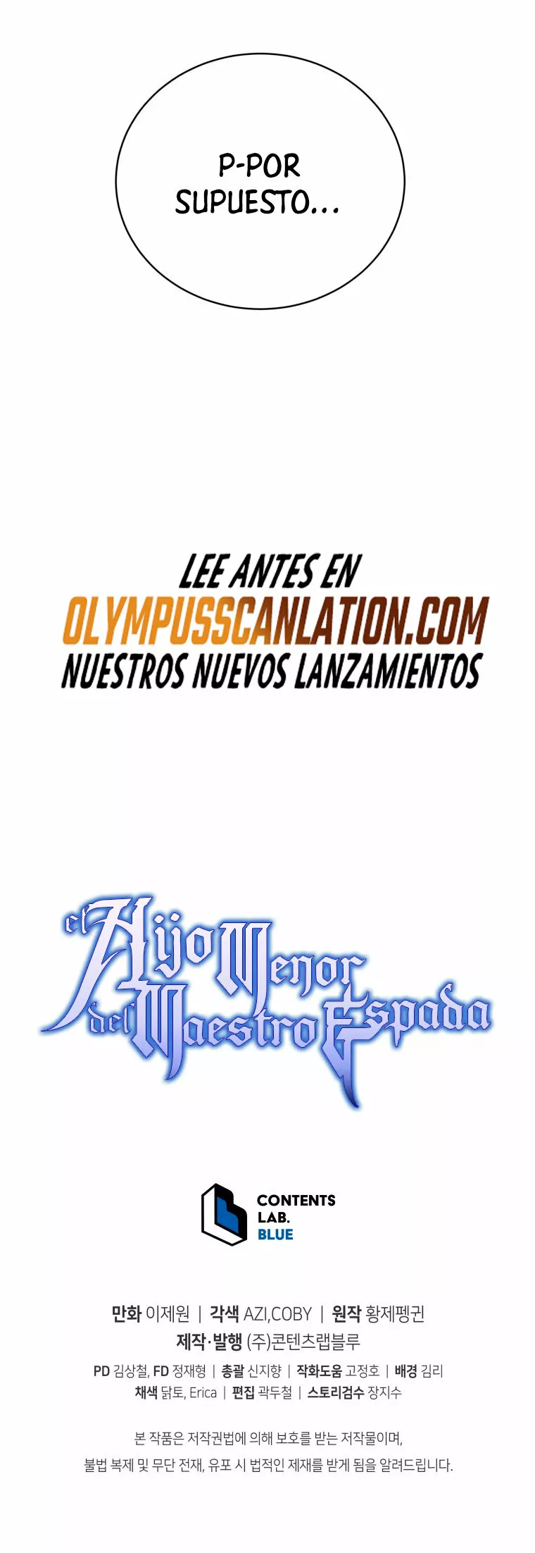 El hijo menor del maestro de la espada Capítulo 58 - Page 62