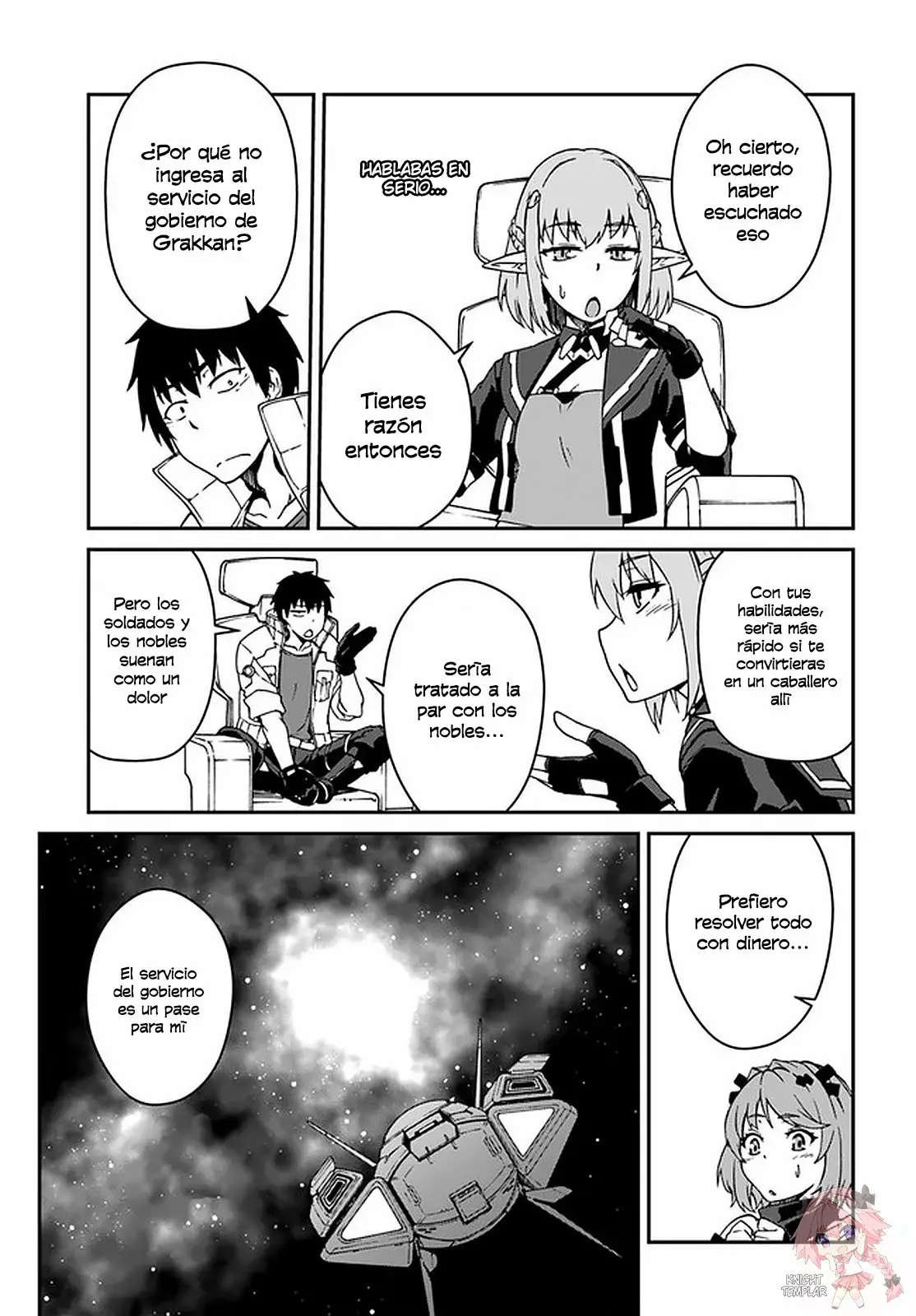 Mezametara Saikyou Soubi to Uchuusen-mochi datta no de, Ikkodate Mezashite Youhei Toshite Jiyuu ni Ikitai Capítulo 10.2 - Page 15