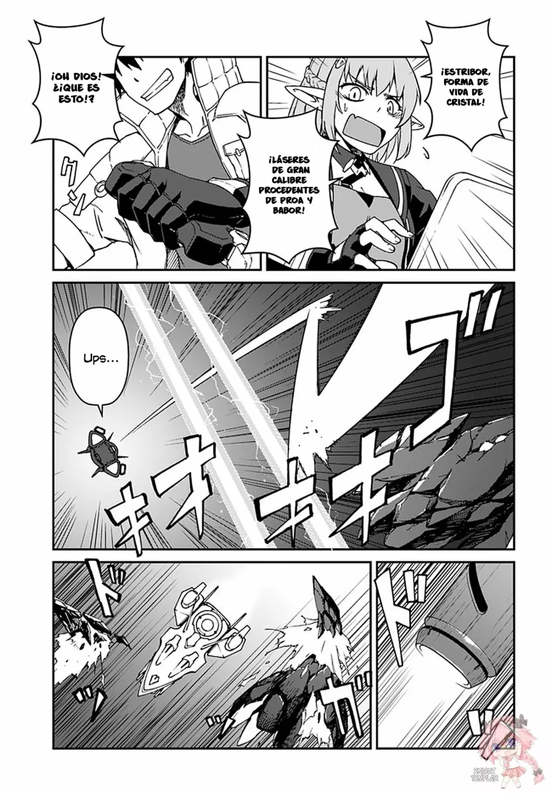 Mezametara Saikyou Soubi to Uchuusen-mochi datta no de, Ikkodate Mezashite Youhei Toshite Jiyuu ni Ikitai Capítulo 10.2 - Page 9