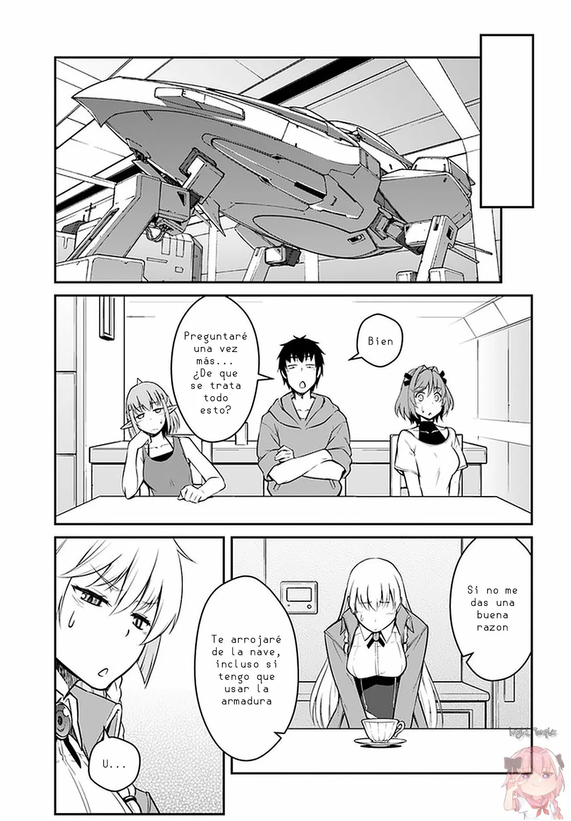 Mezametara Saikyou Soubi to Uchuusen-mochi datta no de, Ikkodate Mezashite Youhei Toshite Jiyuu ni Ikitai Capítulo 21.1 - Page 9