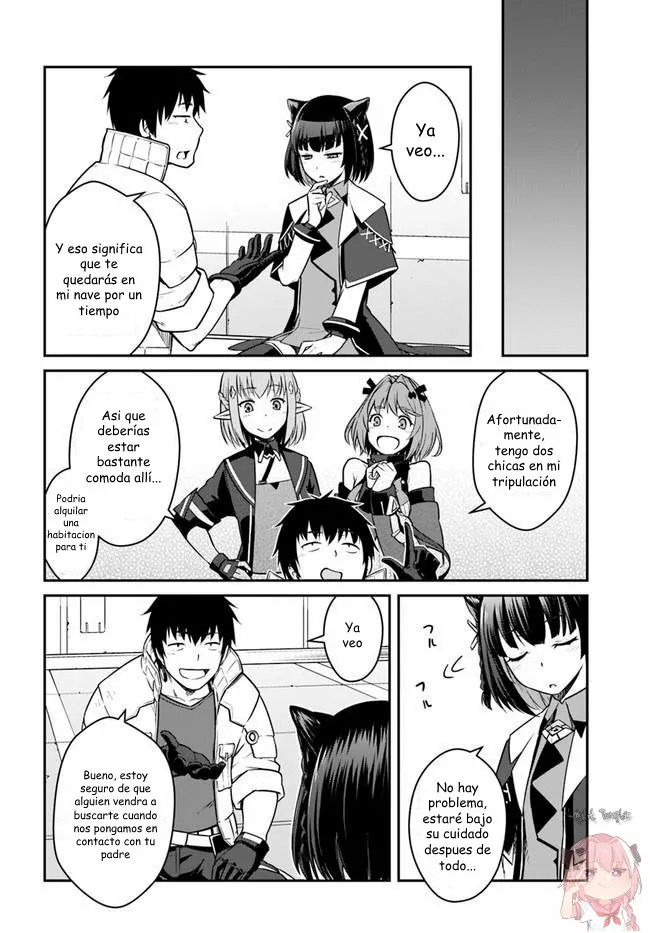 Mezametara Saikyou Soubi to Uchuusen-mochi datta no de, Ikkodate Mezashite Youhei Toshite Jiyuu ni Ikitai Capítulo 22.2 - Page 9