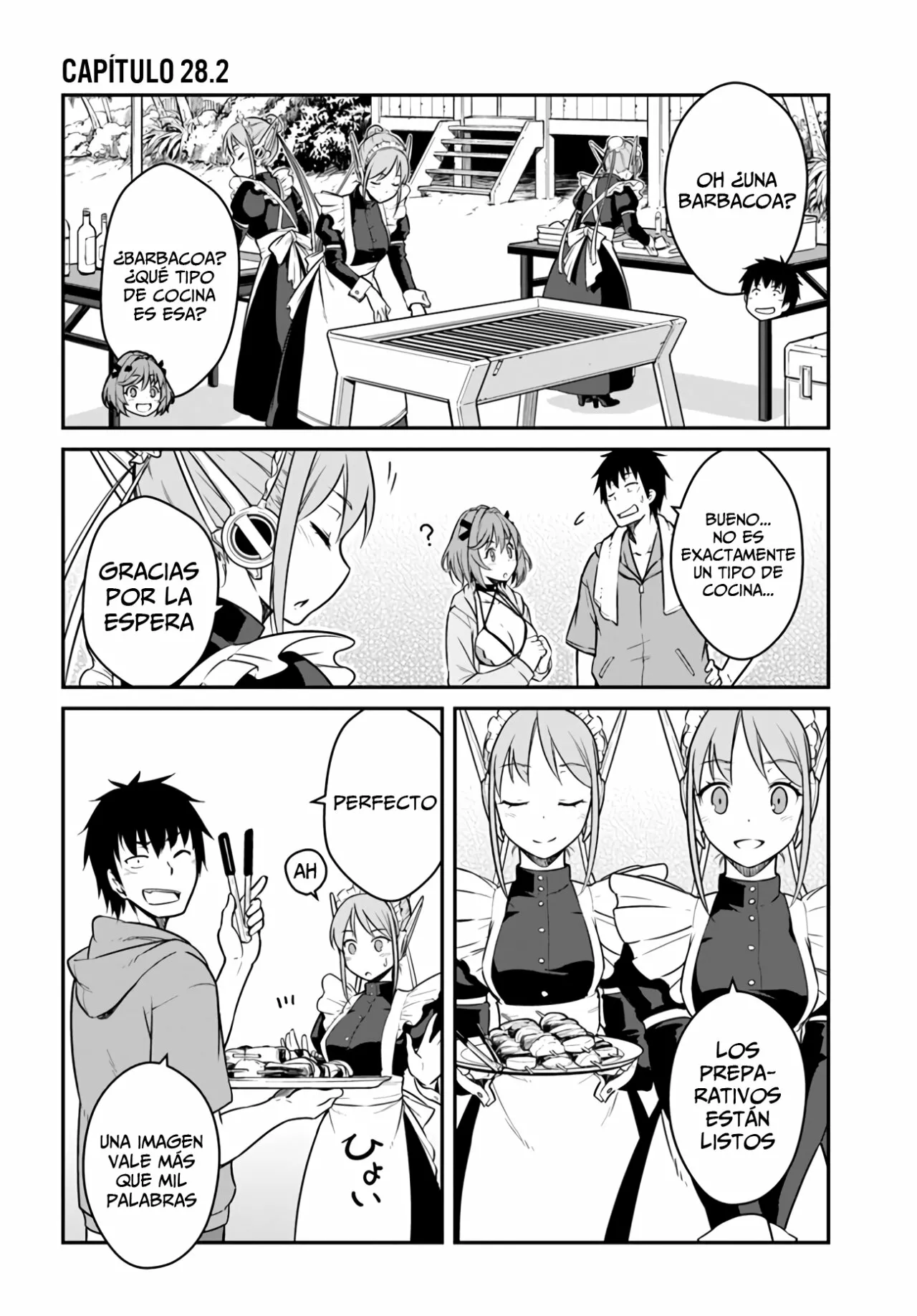 Mezametara Saikyou Soubi to Uchuusen-mochi datta no de, Ikkodate Mezashite Youhei Toshite Jiyuu ni Ikitai Capítulo 28.2 - Page 2