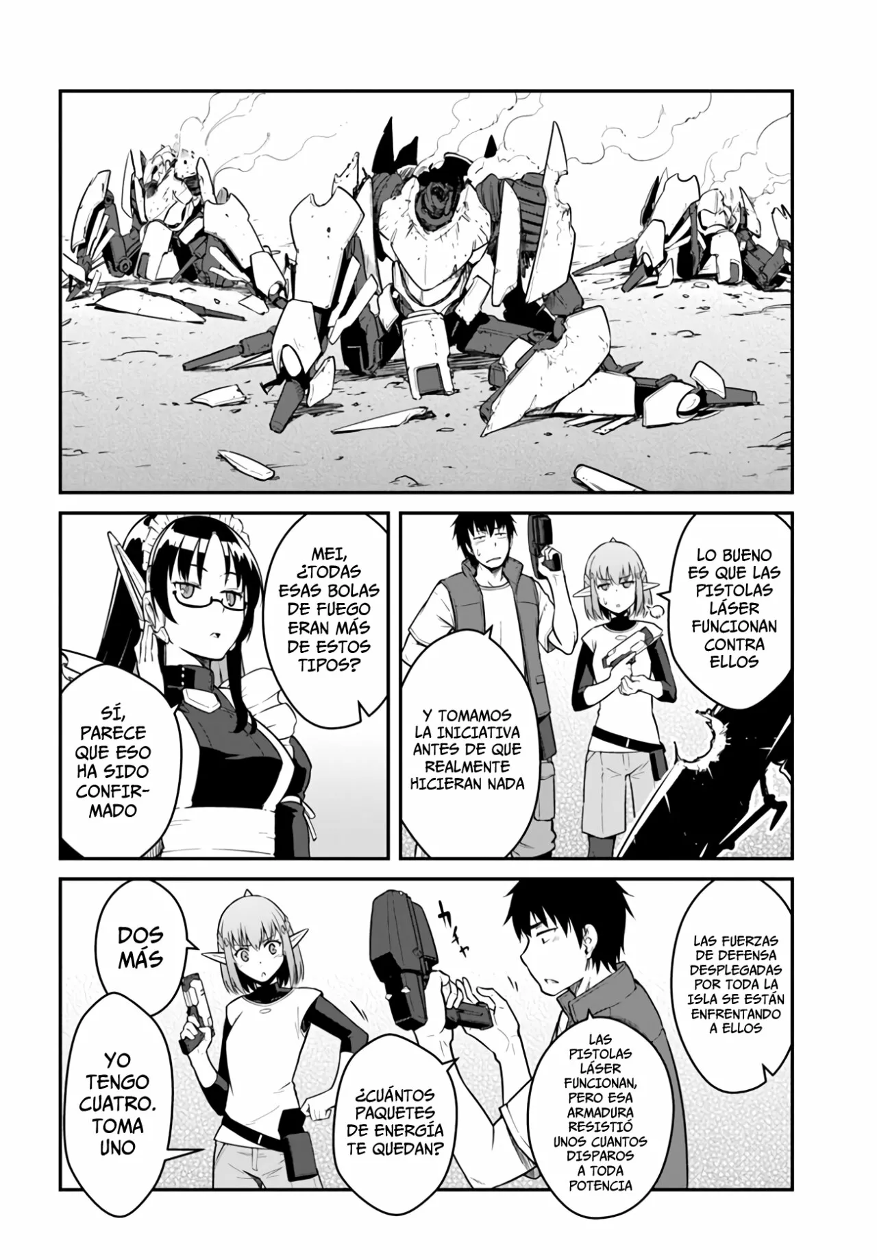 Mezametara Saikyou Soubi to Uchuusen-mochi datta no de, Ikkodate Mezashite Youhei Toshite Jiyuu ni Ikitai Capítulo 30.1 - Page 5