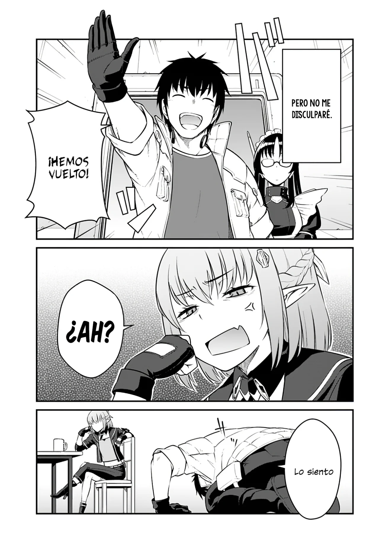 Mezametara Saikyou Soubi to Uchuusen-mochi datta no de, Ikkodate Mezashite Youhei Toshite Jiyuu ni Ikitai Capítulo 34.2 - Page 4