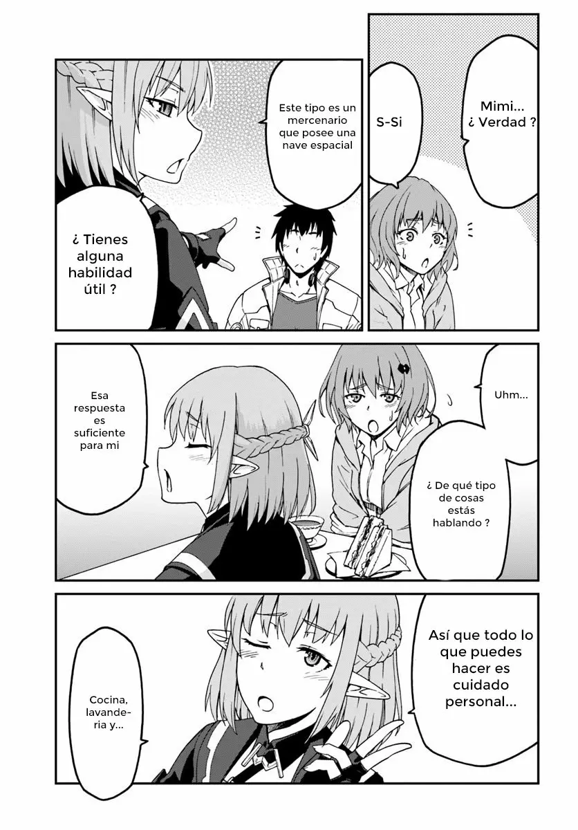 Mezametara Saikyou Soubi to Uchuusen-mochi datta no de, Ikkodate Mezashite Youhei Toshite Jiyuu ni Ikitai Capítulo 4.1 - Page 8