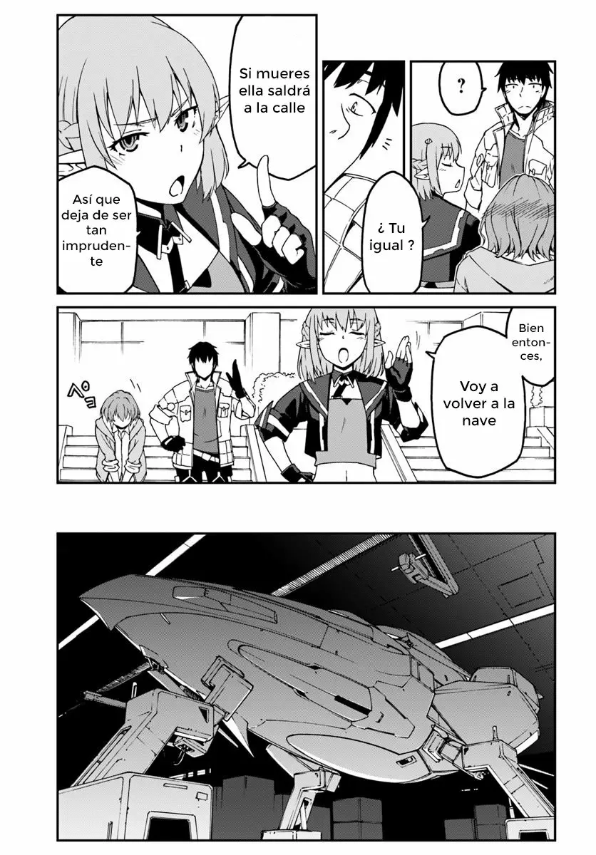 Mezametara Saikyou Soubi to Uchuusen-mochi datta no de, Ikkodate Mezashite Youhei Toshite Jiyuu ni Ikitai Capítulo 4.2 - Page 4