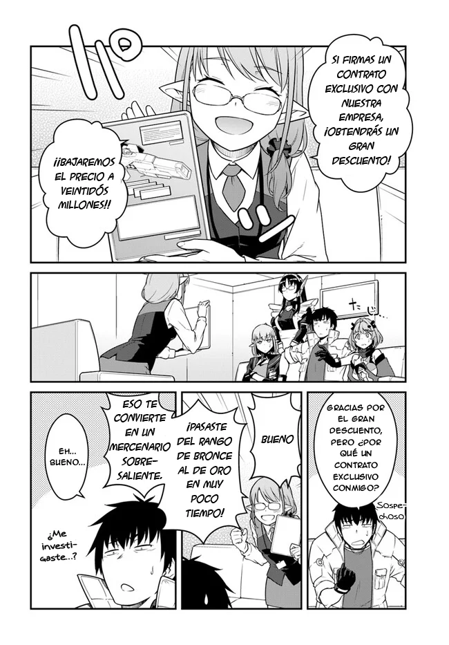 Mezametara Saikyou Soubi to Uchuusen-mochi datta no de, Ikkodate Mezashite Youhei Toshite Jiyuu ni Ikitai Capítulo 40.1 - Page 17