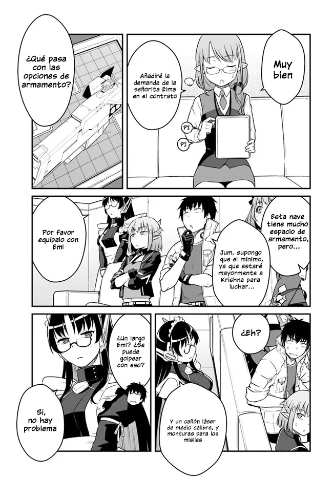 Mezametara Saikyou Soubi to Uchuusen-mochi datta no de, Ikkodate Mezashite Youhei Toshite Jiyuu ni Ikitai Capítulo 41.2 - Page 8