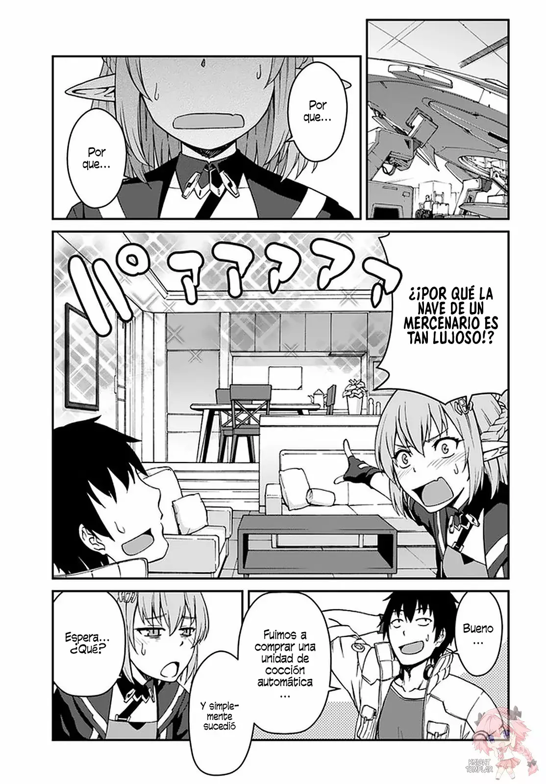 Mezametara Saikyou Soubi to Uchuusen-mochi datta no de, Ikkodate Mezashite Youhei Toshite Jiyuu ni Ikitai Capítulo 8.2 - Page 2