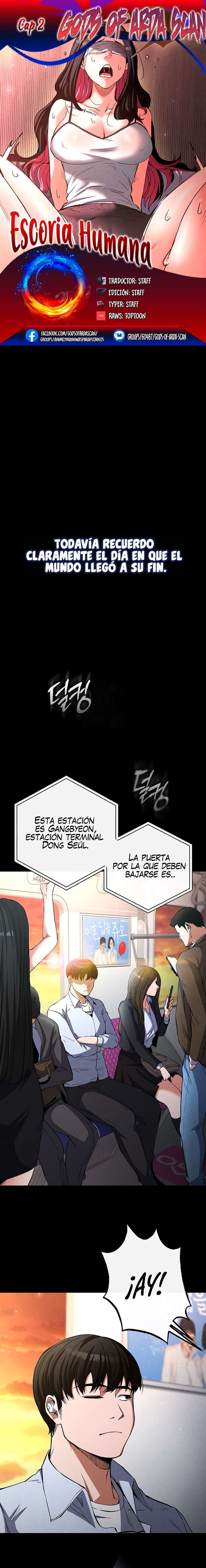 Escoria Humana Capítulo 2 - Page 1