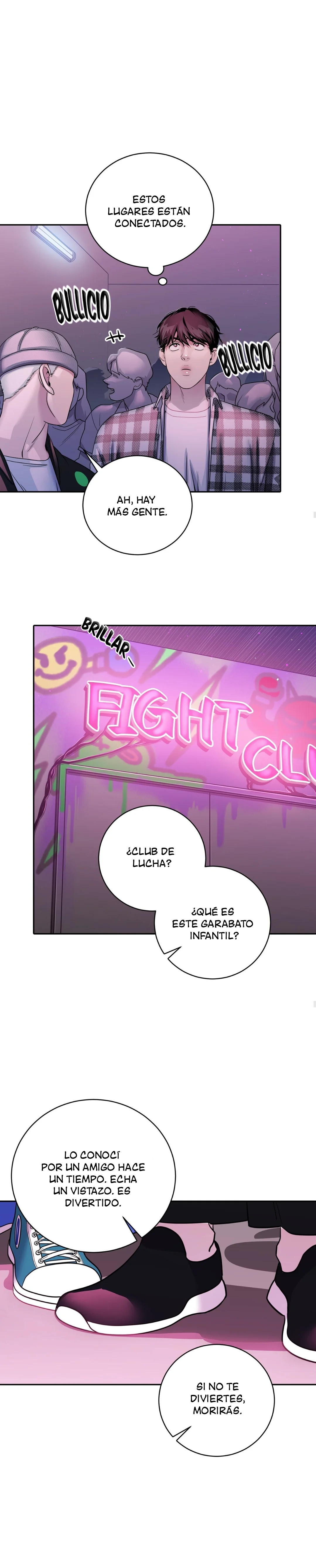 Club de Lucha Capítulo 1 - Page 18