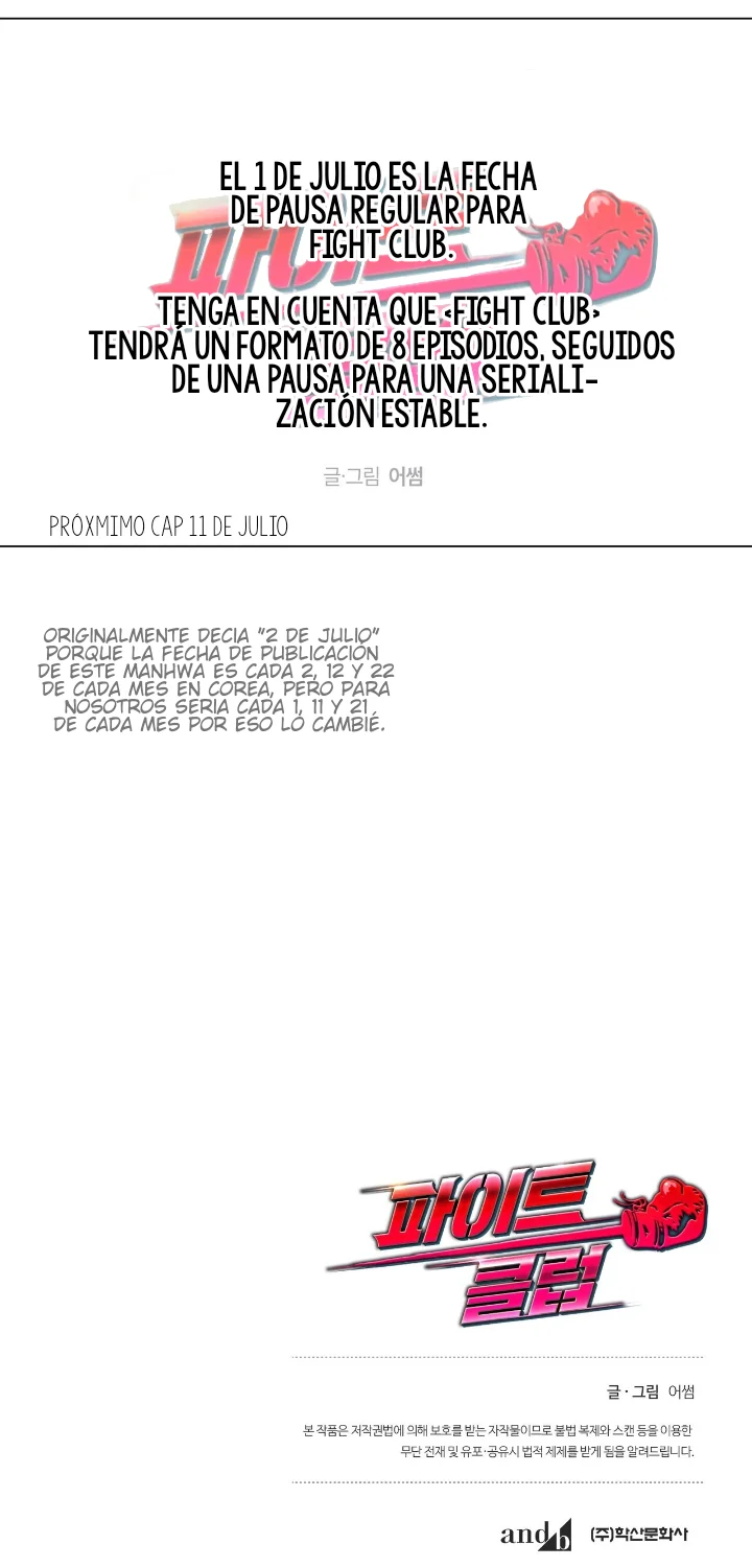 Club de Lucha Capítulo 14 - Page 63