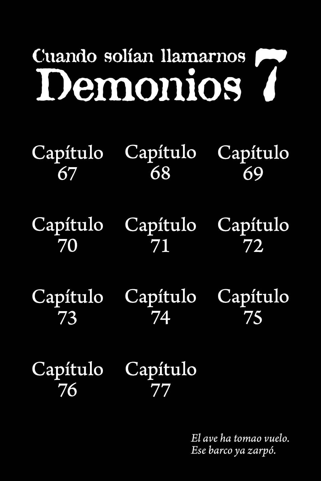 Kimi ga Bokura wo Akuma to Yonda Koro Capítulo 67 - Page 3