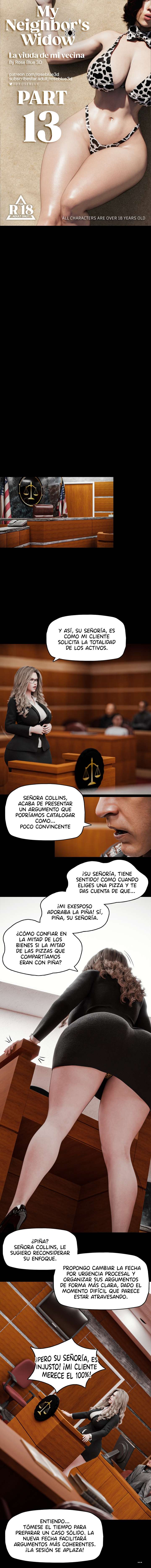 La Viuda de mi Vecina Capítulo 13 - Page 1