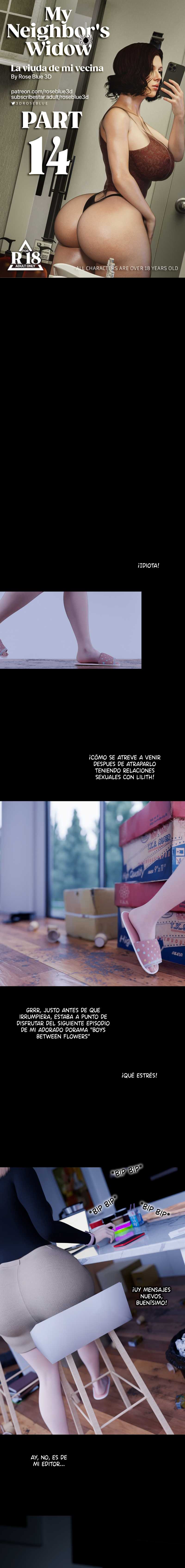 La Viuda de mi Vecina Capítulo 14 - Page 1