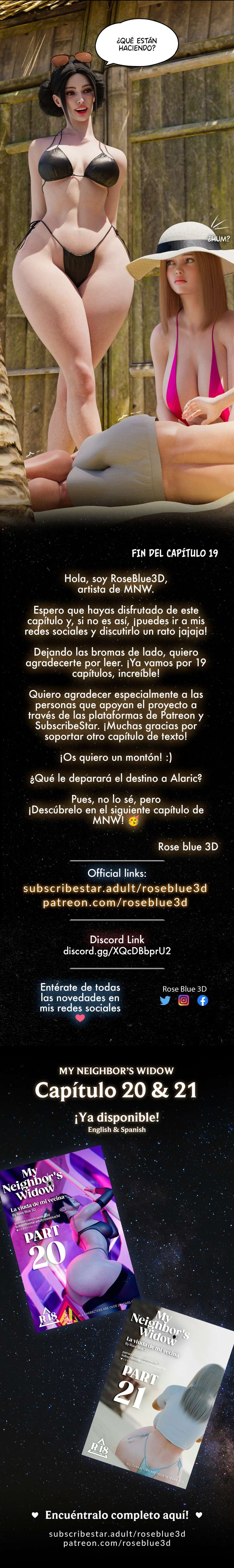 La Viuda de mi Vecina Capítulo 19 - Page 34