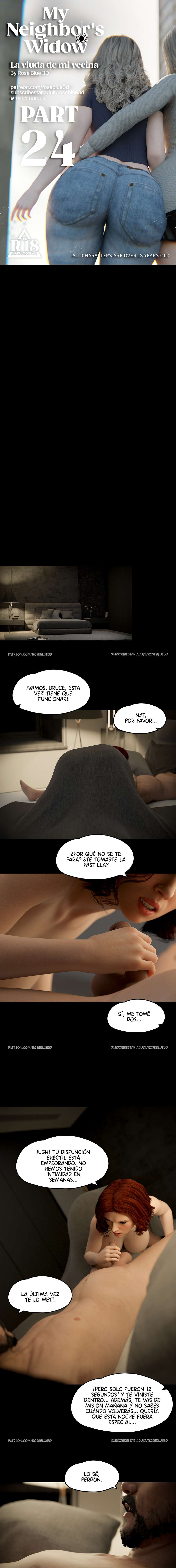 La Viuda de mi Vecina Capítulo 24 - Page 1