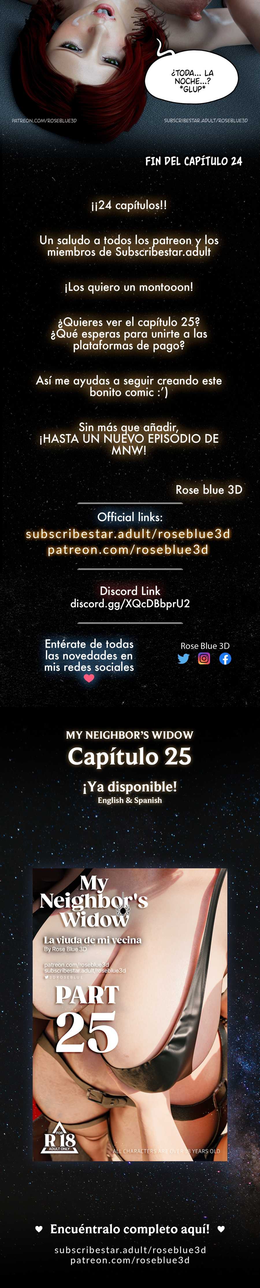 La Viuda de mi Vecina Capítulo 24 - Page 28