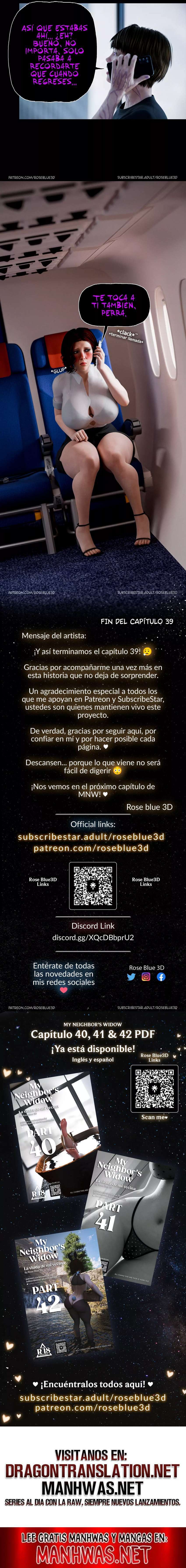 La Viuda de mi Vecina Capítulo 39 - Page 28