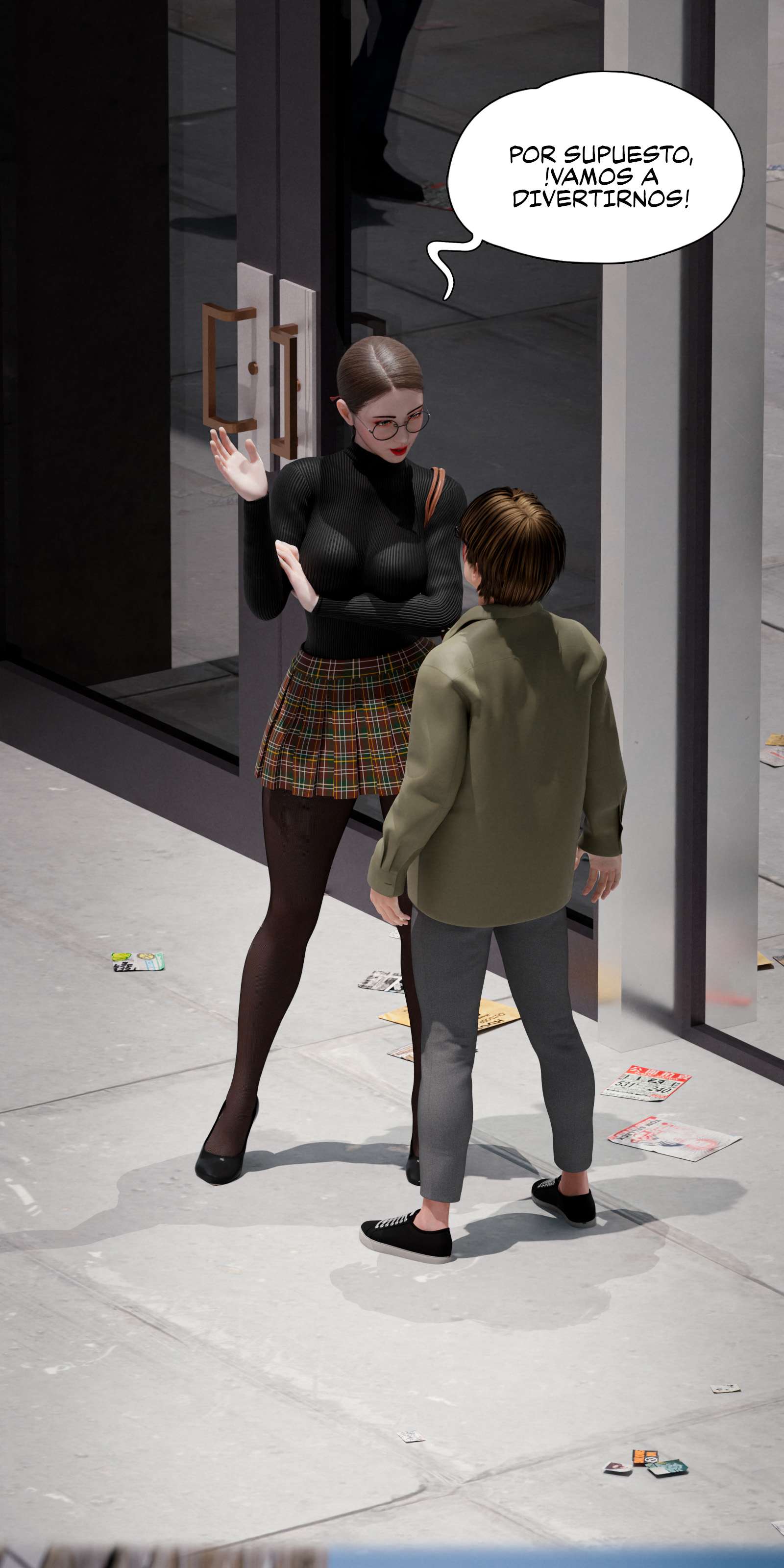 La Viuda de mi Vecina Capítulo 5 - Page 77