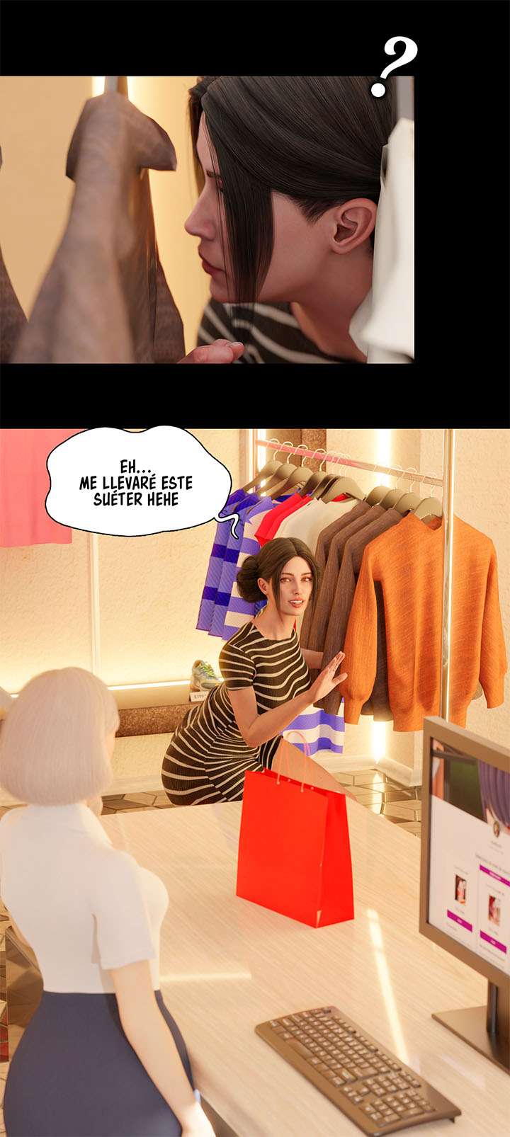 La Viuda de mi Vecina Capítulo 6 - Page 74