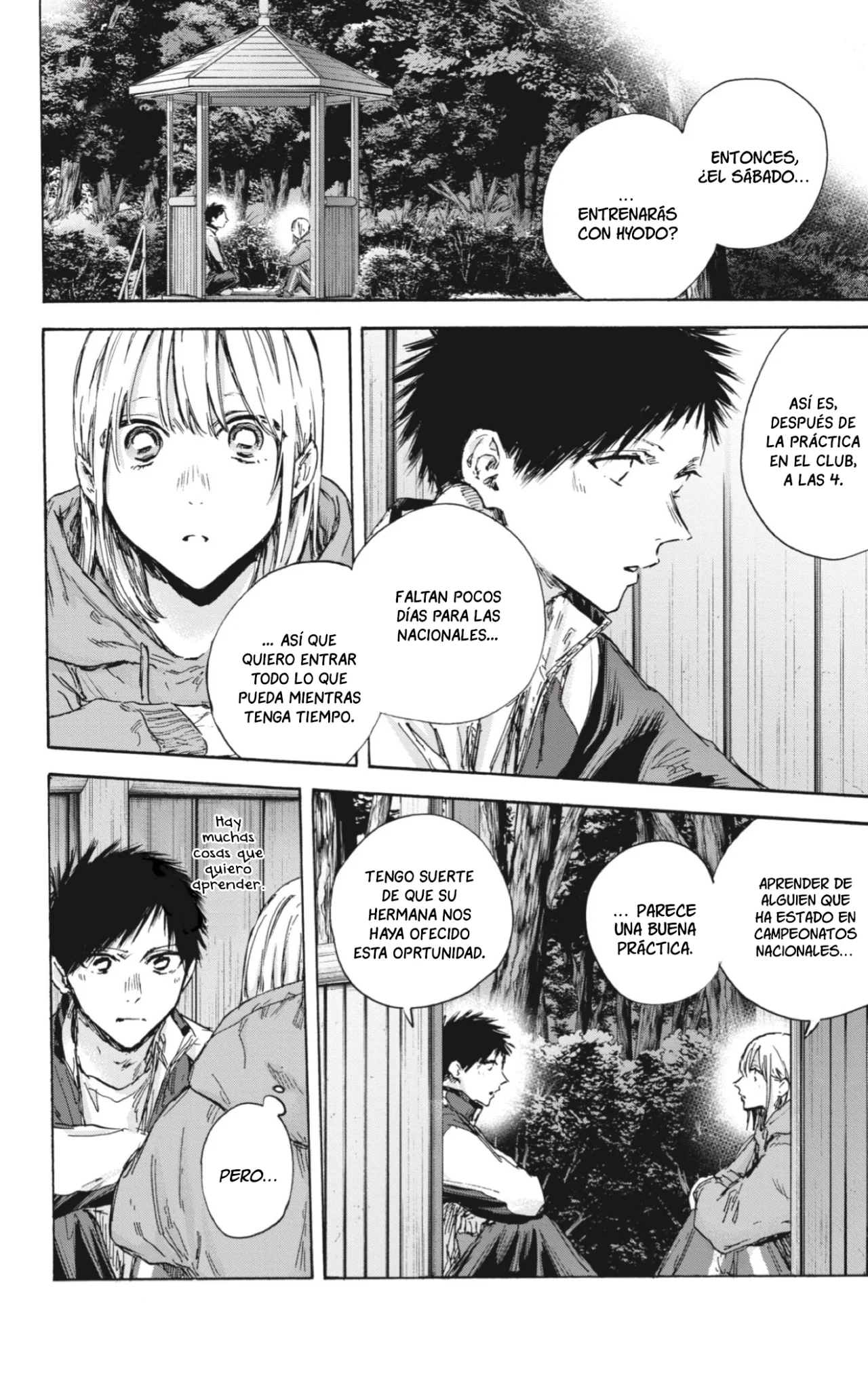 Blue Box Capítulo 128 - Page 3