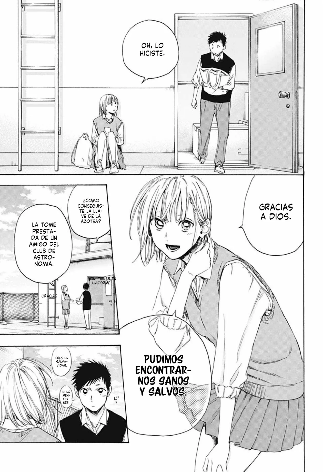 Blue Box Capítulo 9 - Page 14