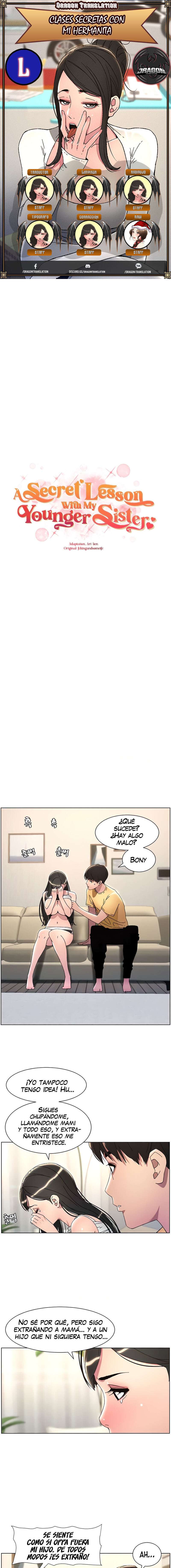 Clases Secretas con mi hermanita Capítulo 22 - Page 1