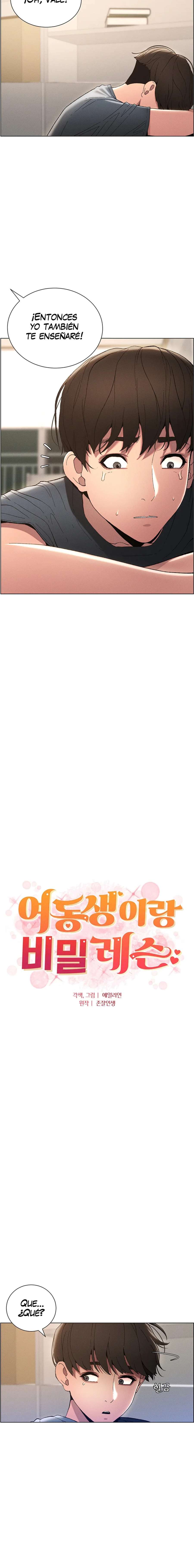 Clases Secretas con mi hermanita Capítulo 3 - Page 6