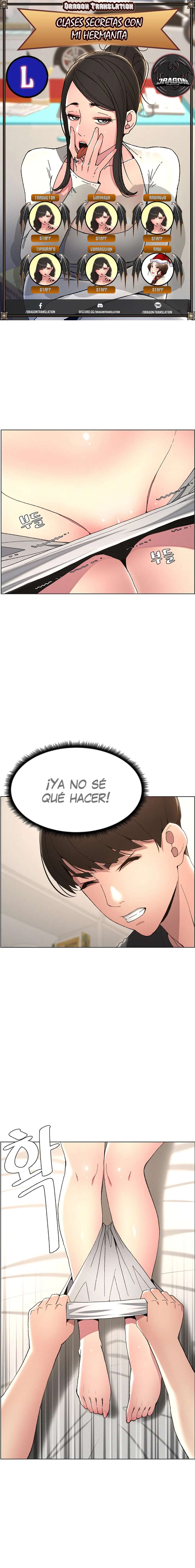 Clases Secretas con mi hermanita Capítulo 4 - Page 1