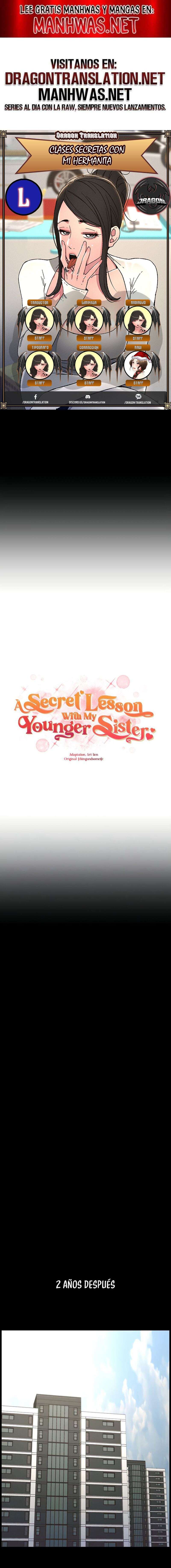 Clases Secretas con mi hermanita Capítulo 71 - Page 1