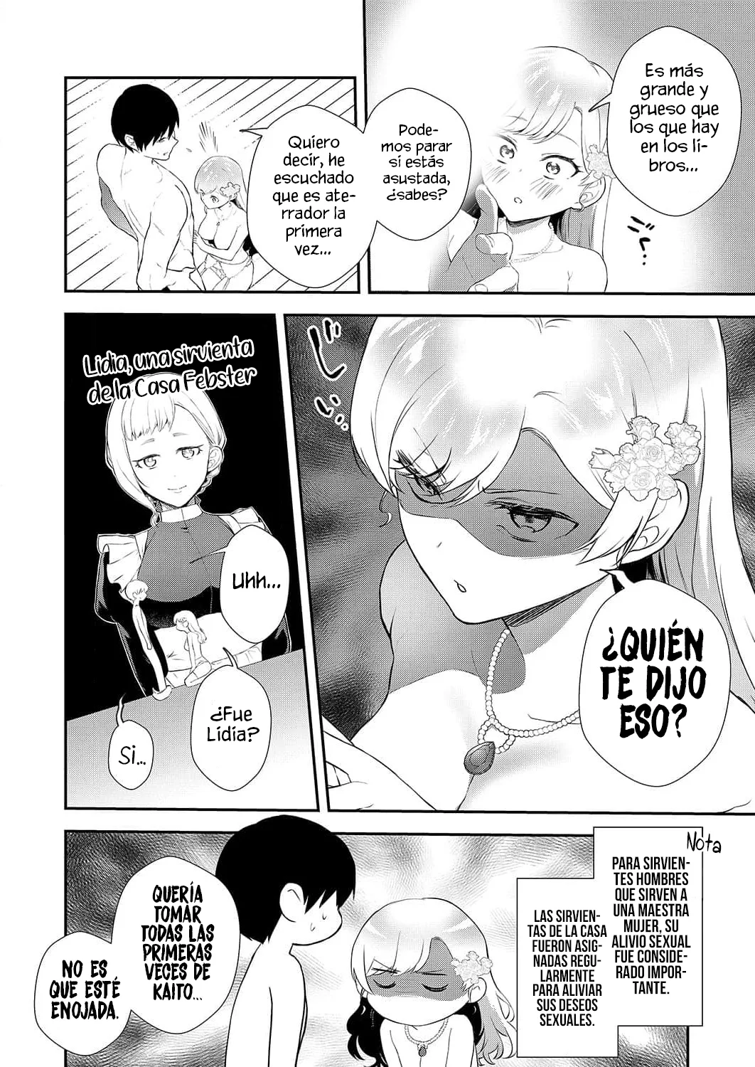 Soy la villana, ¡Pero por favor hazme tu esclava sexual! – español Capítulo 2 - Page 18