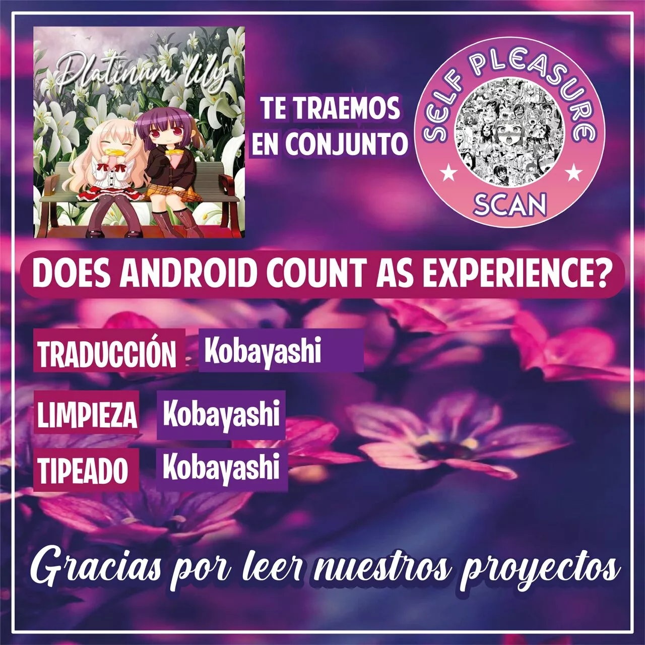 Android wa Keiken Ninzuu ni Hairimasu ka?? Capítulo 13 - Page 1