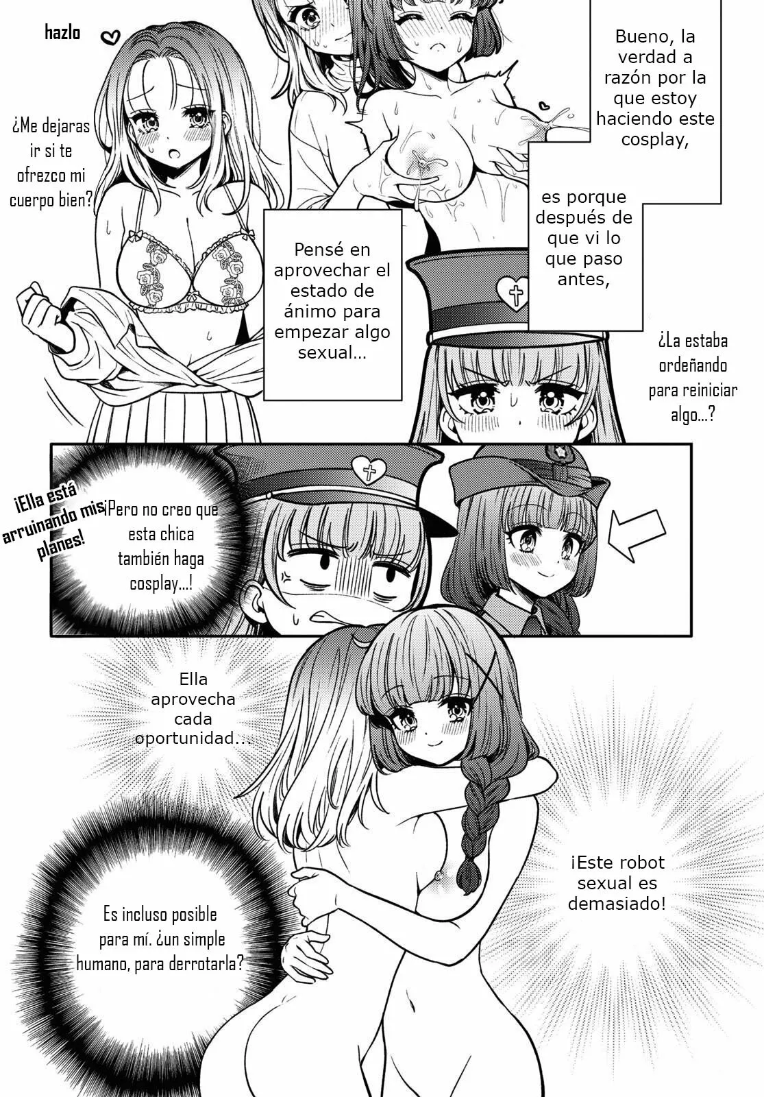 Android wa Keiken Ninzuu ni Hairimasu ka?? Capítulo 14 - Page 7