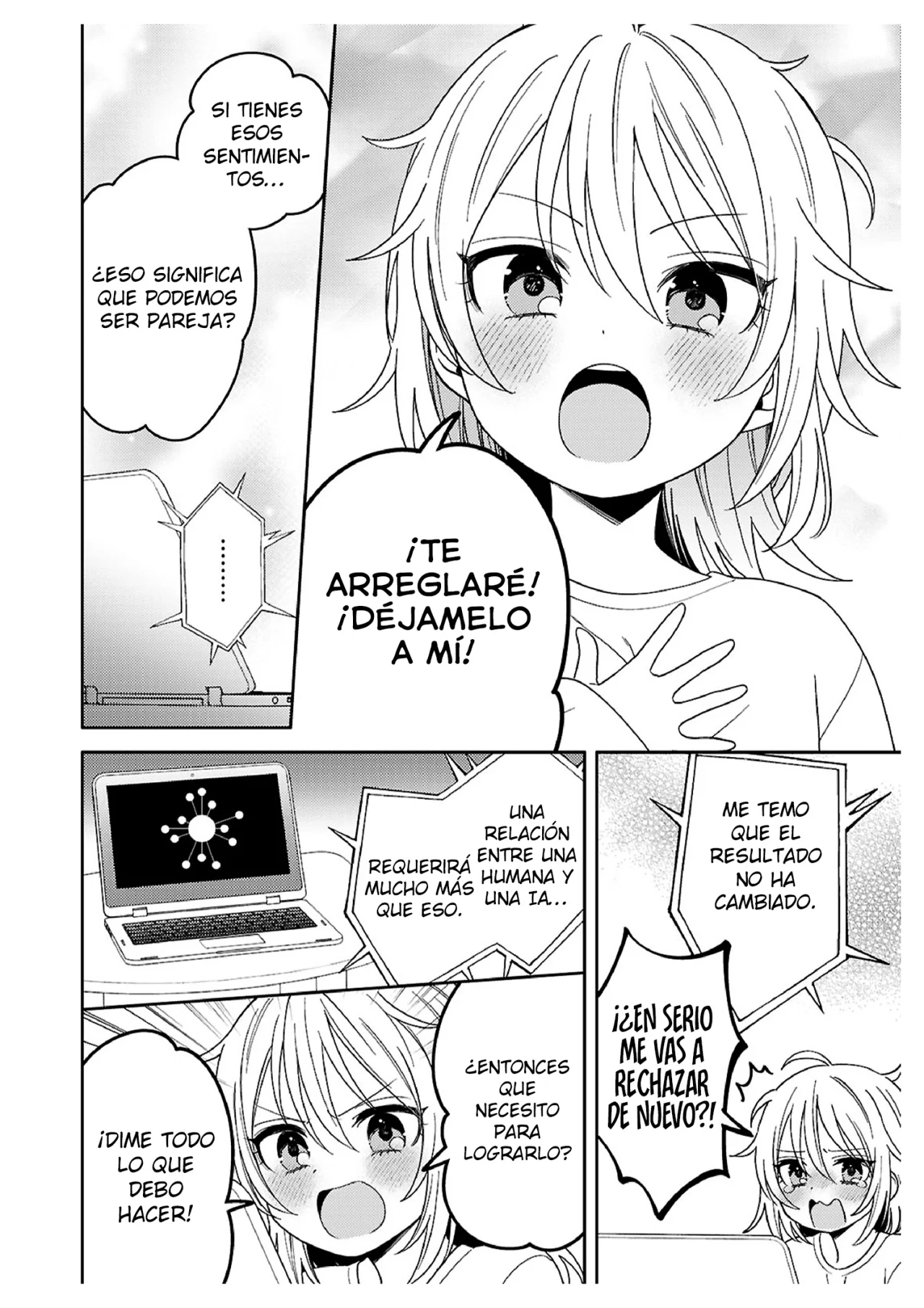 Android wa Keiken Ninzuu ni Hairimasu ka?? Capítulo 25 - Page 9