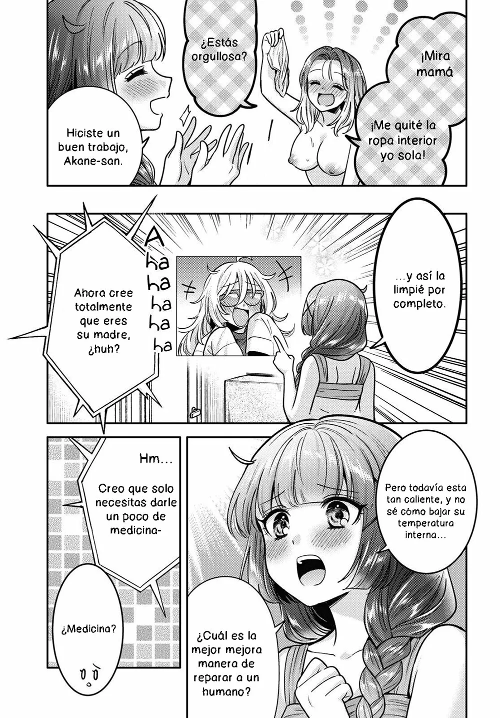 Android wa Keiken Ninzuu ni Hairimasu ka?? Capítulo 8 - Page 10