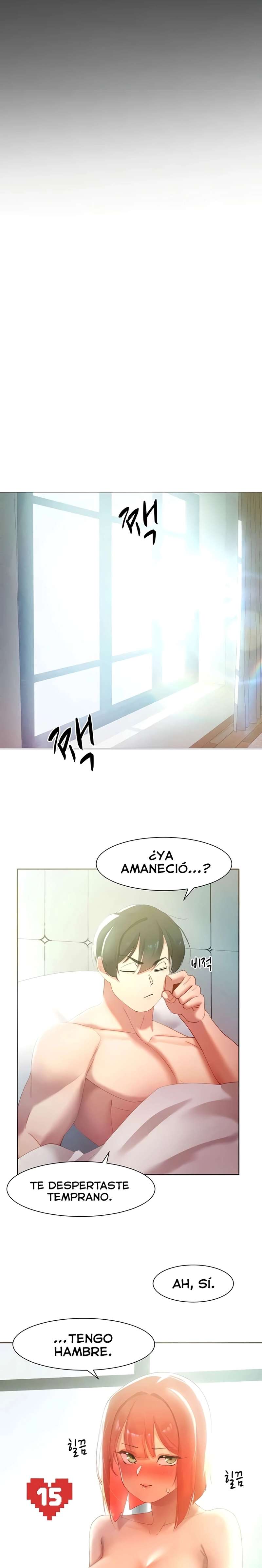 El protagonista se hace más fuerte cuando se come a una cazadora Capítulo 10 - Page 17