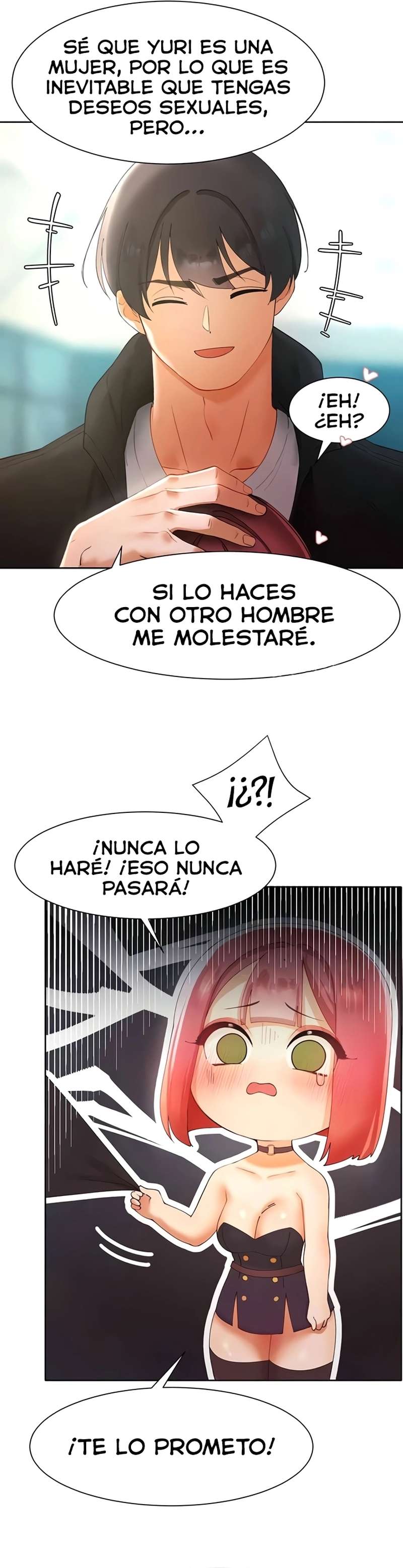 El protagonista se hace más fuerte cuando se come a una cazadora Capítulo 10 - Page 23