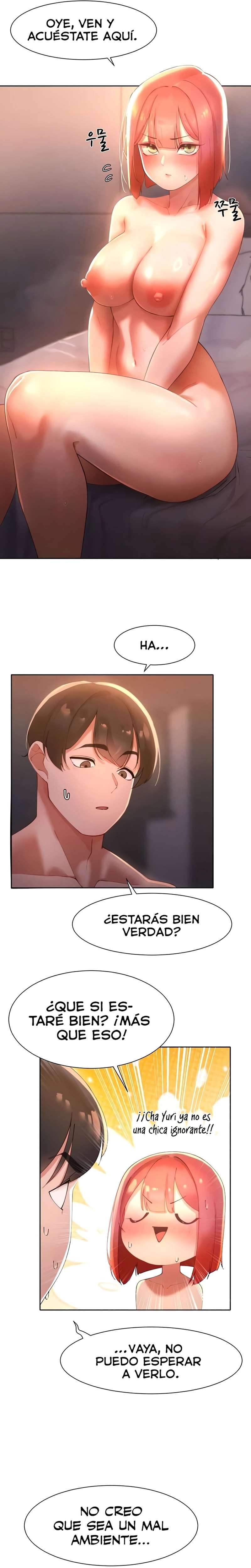 El protagonista se hace más fuerte cuando se come a una cazadora Capítulo 10 - Page 5