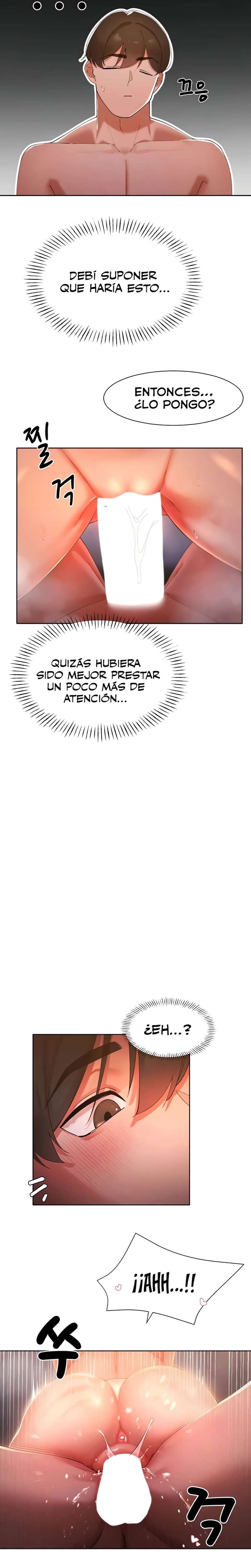 El protagonista se hace más fuerte cuando se come a una cazadora Capítulo 10 - Page 7