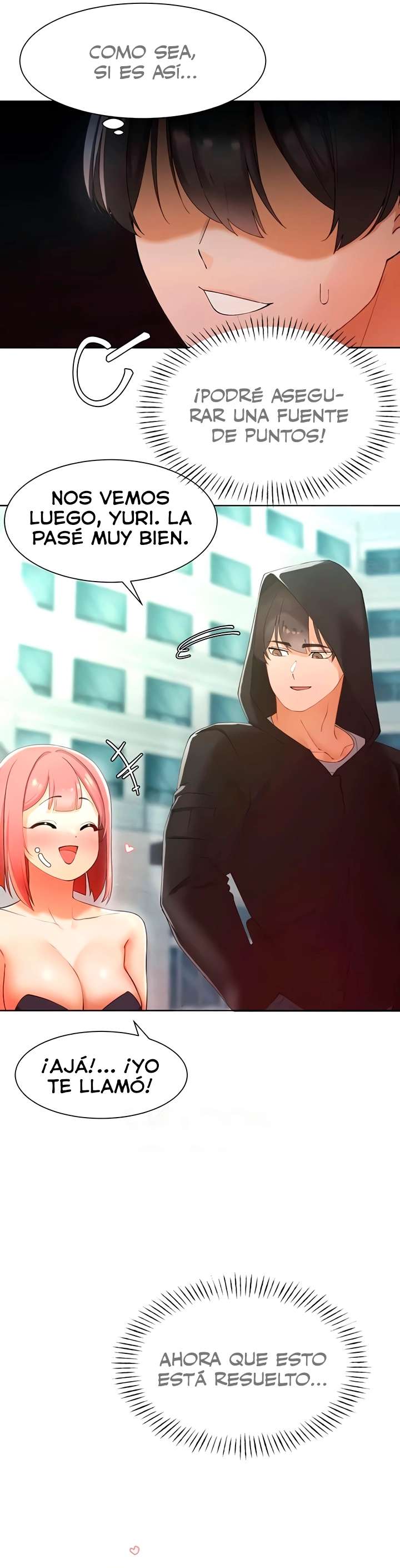 El protagonista se hace más fuerte cuando se come a una cazadora Capítulo 11 - Page 2