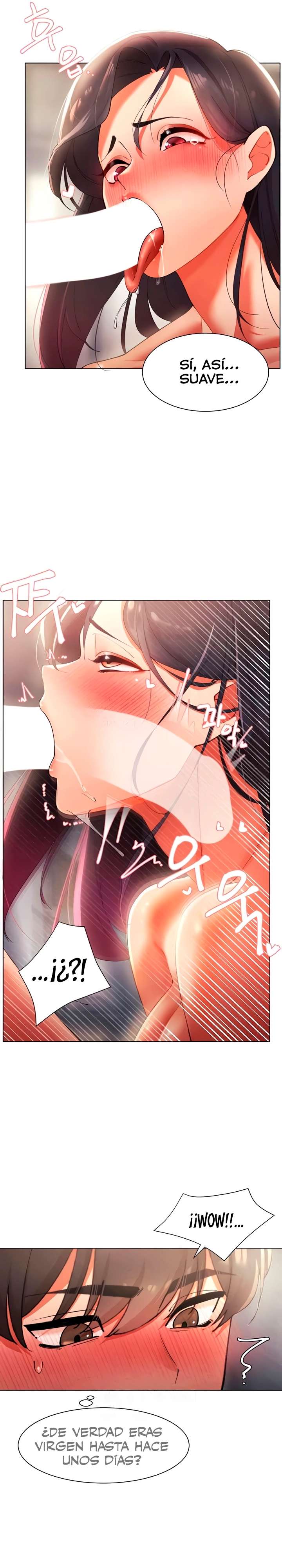 El protagonista se hace más fuerte cuando se come a una cazadora Capítulo 11 - Page 27