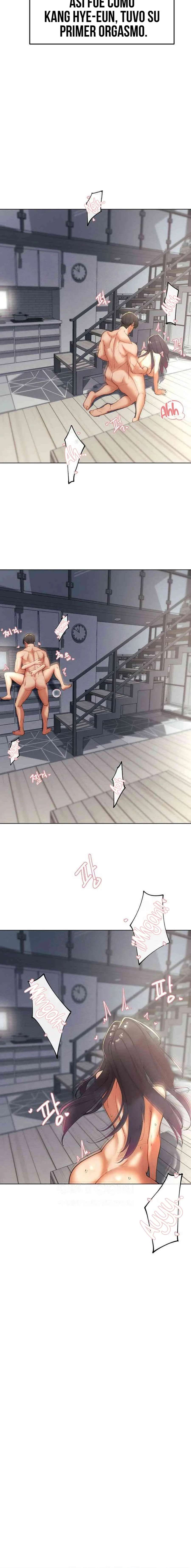 El protagonista se hace más fuerte cuando se come a una cazadora Capítulo 12 - Page 10