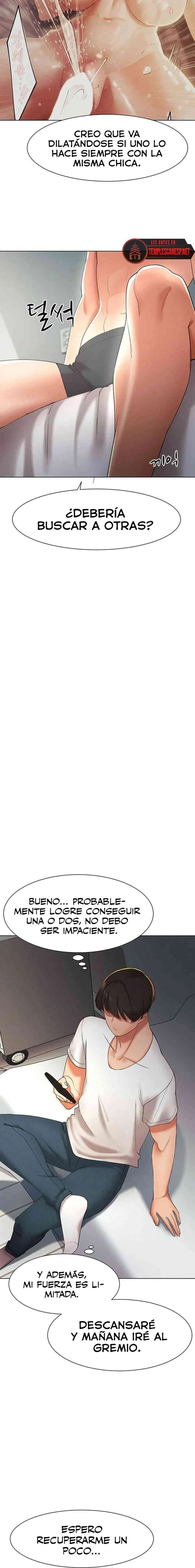 El protagonista se hace más fuerte cuando se come a una cazadora Capítulo 12 - Page 13